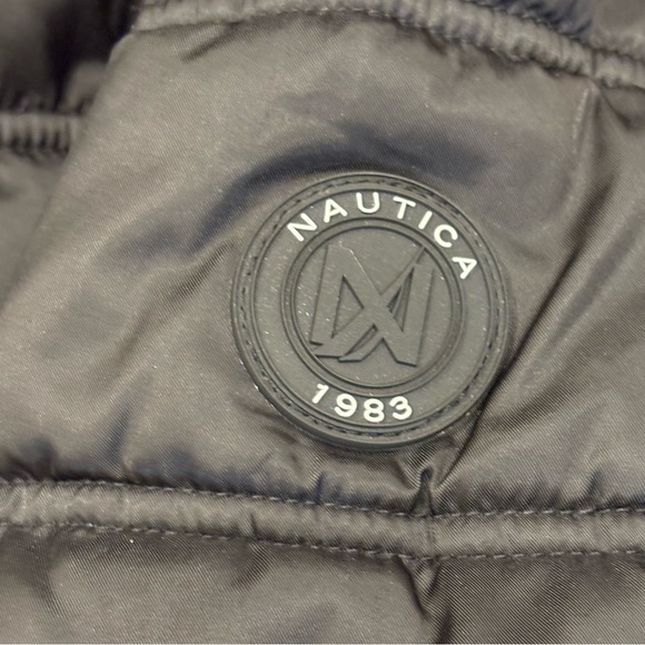 Nautica Black Faux Fur Puffer Jacket XXL - Picture 8 of 16